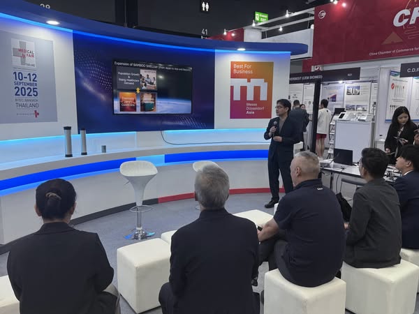 写真:MEDICAL FAIR THAILAND 2025への出展についての写真