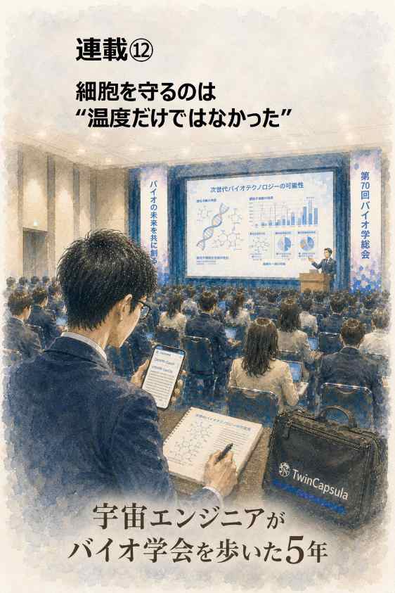 宇宙エンジニアがバイオ学会を歩いた5年