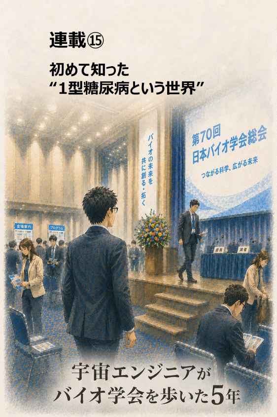 宇宙エンジニアがバイオ学会を歩いた5年