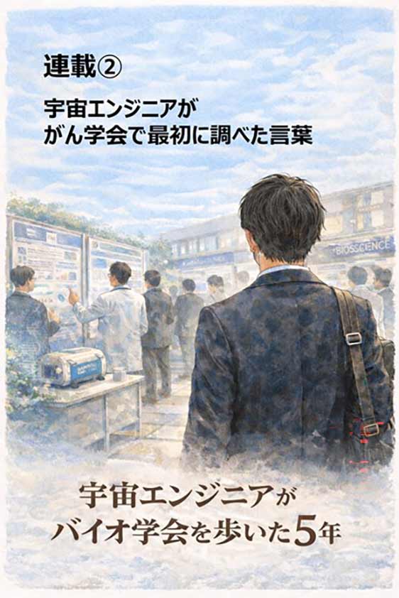 宇宙エンジニアがバイオ学会を歩いた5年