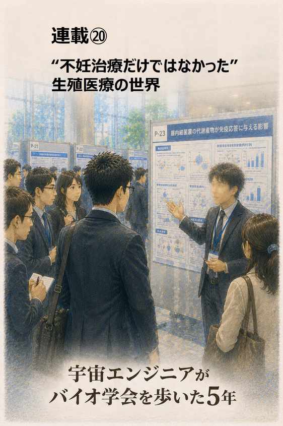 宇宙エンジニアがバイオ学会を歩いた5年