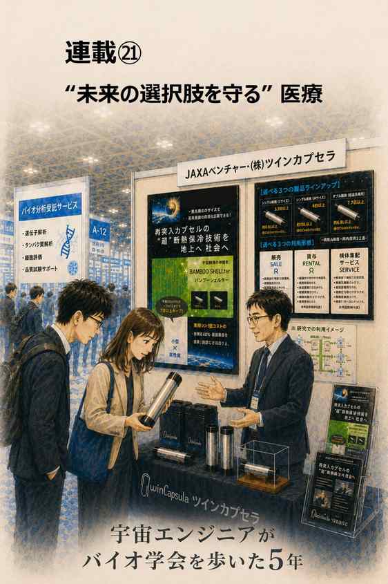 宇宙エンジニアがバイオ学会を歩いた5年