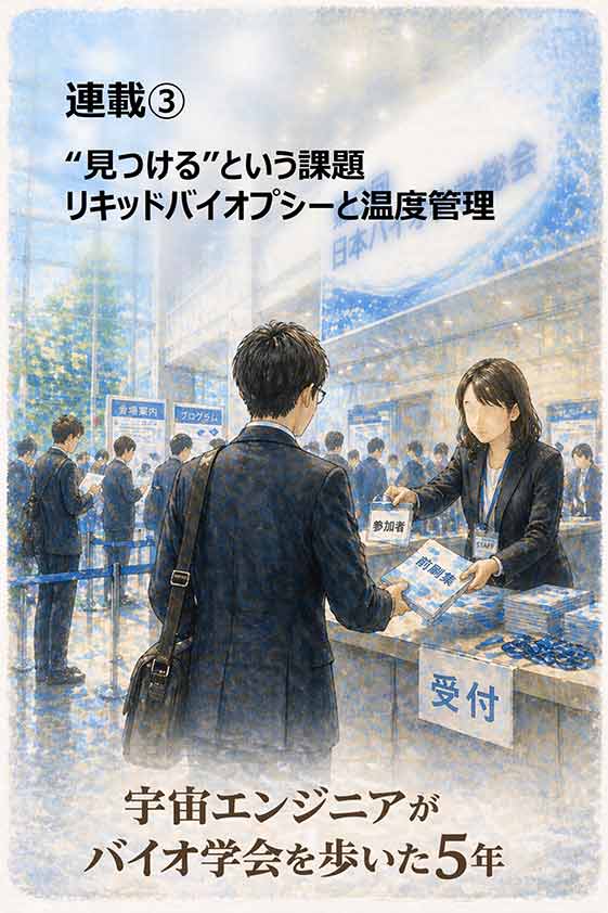 宇宙エンジニアがバイオ学会を歩いた5年