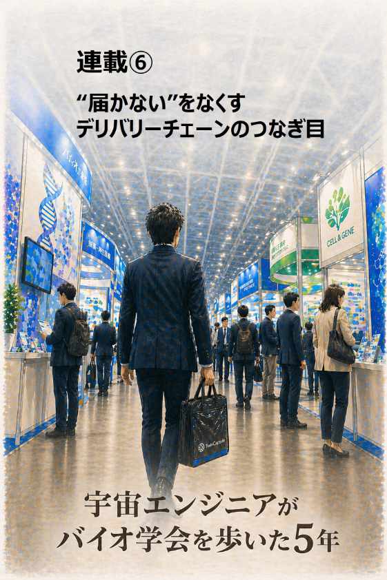 宇宙エンジニアがバイオ学会を歩いた5年