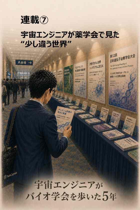 宇宙エンジニアがバイオ学会を歩いた5年