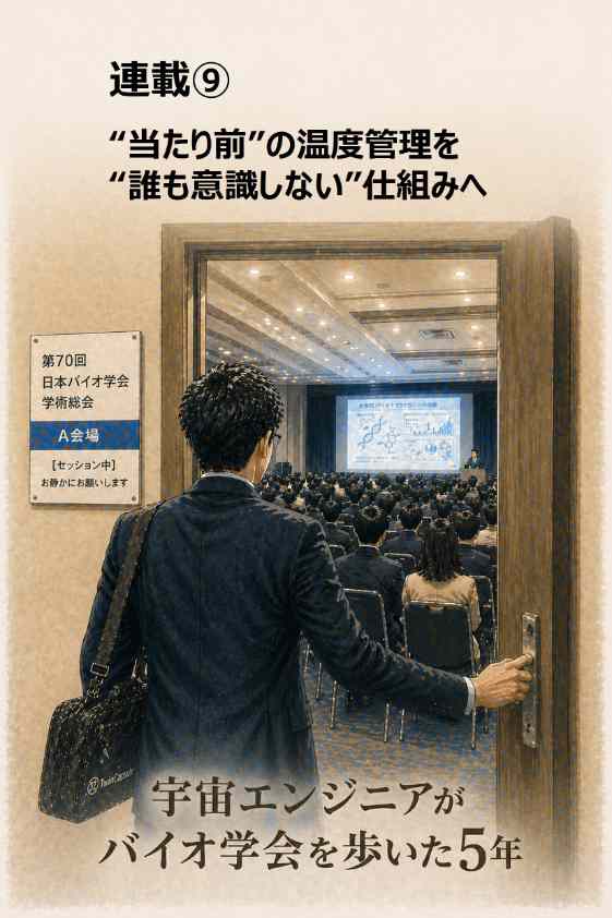 宇宙エンジニアがバイオ学会を歩いた5年
